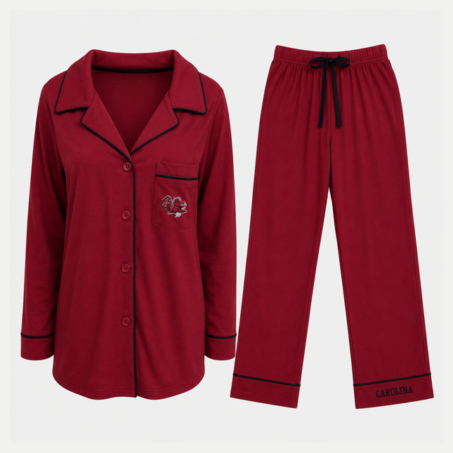South Carolina Gamecocks Pima Cotton Pajama Set