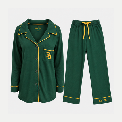 Baylor Bears Pima Cotton Pajama Set