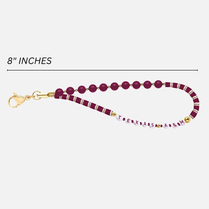 Texas A&M Aggies Phone Charm / Wristlet