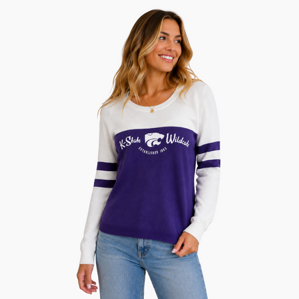 Kansas State Wildcats Light Knit Sweater Tunic