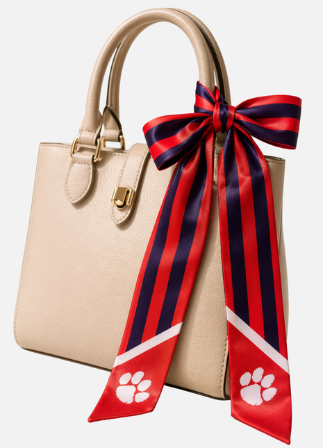 Clemson Tigers Tide Slim Scarf