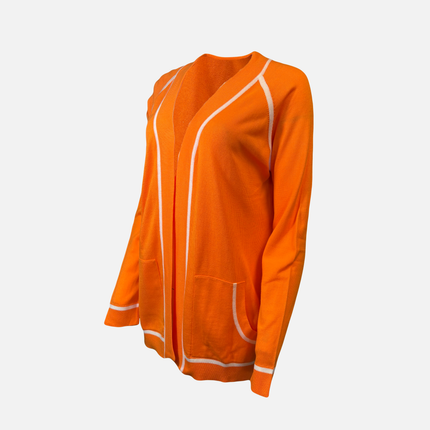 Tennessee Volunteers Contrast Trim Cardigan Sweater
