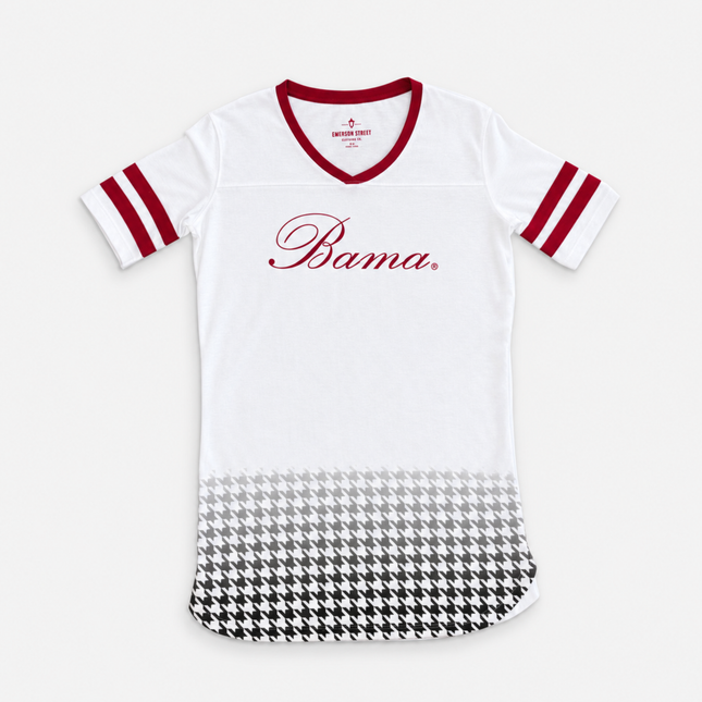 Alabama Crimson Tide Houndstooth Script Nightshirt