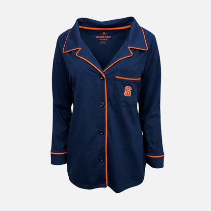 Syracuse Orange Pima Cotton Pajama Set