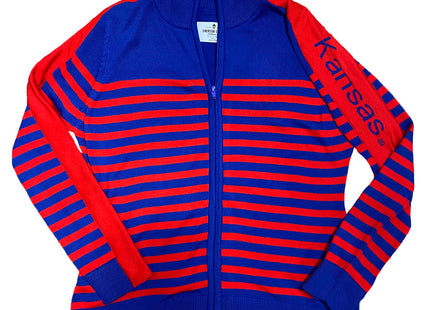 KANSAS JAYHAWKS SPORT CARDIGAN