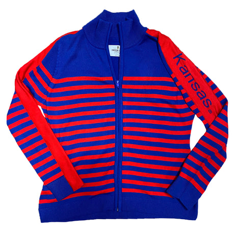KANSAS JAYHAWKS SPORT CARDIGAN