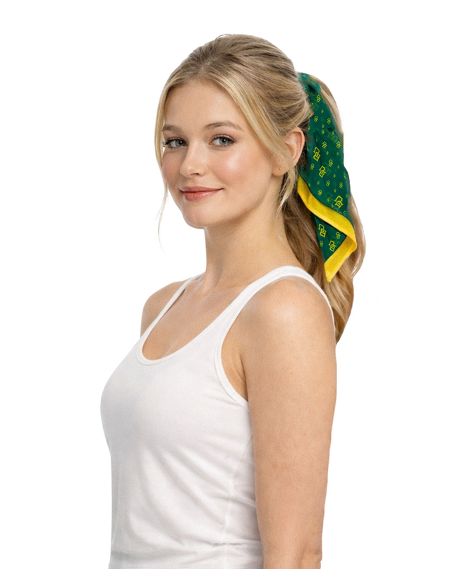 Baylor Bears Brynn Foster Scarf Scrunchie