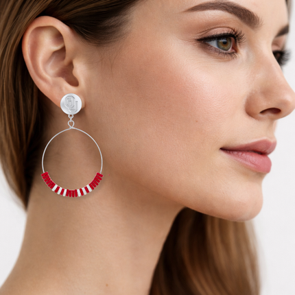 Oklahoma Sooners McHenry Earrings