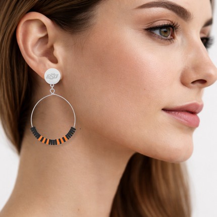 Oklahoma State Cowboys Mchenry Earrings