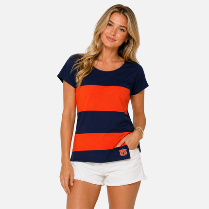Auburn Tigers Short Sleeve Top