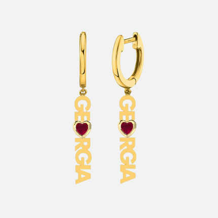 Georgia Bulldogs Ananda Earrings