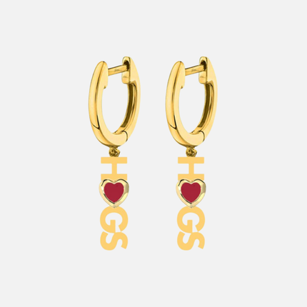 Arkansas Razorbacks Ananda Earrings