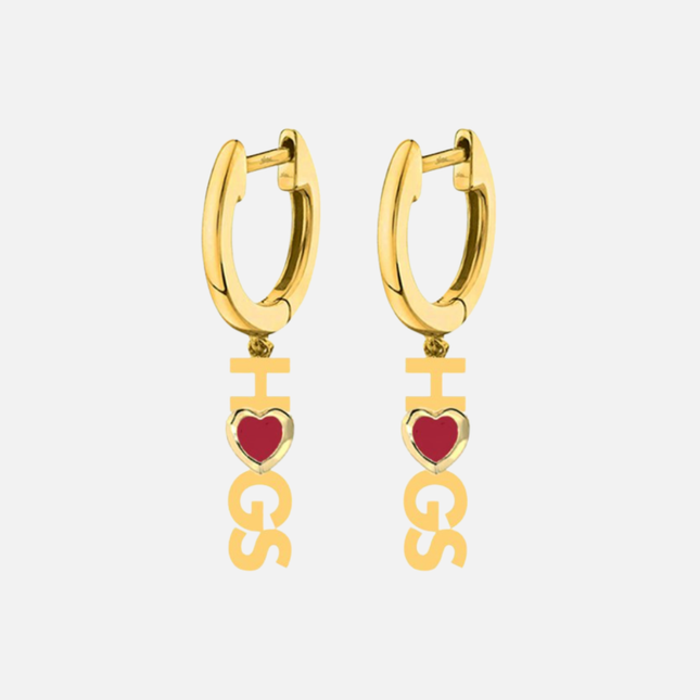 Arkansas Razorbacks Ananda Earrings