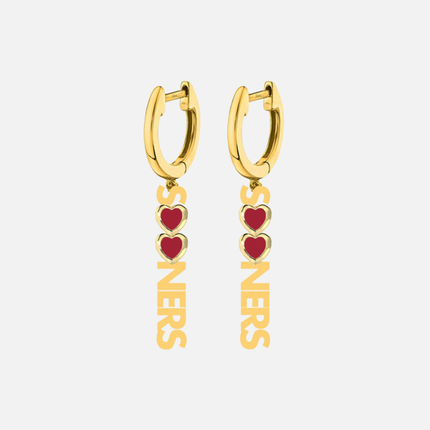 Oklahoma Sooners Ananda Earrings