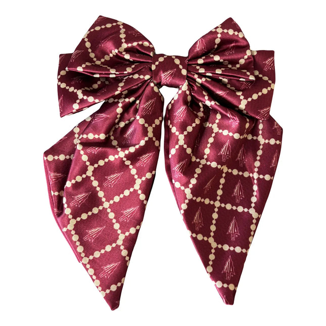 Florida State Seminoles Fields Cape Cod Hair Bow