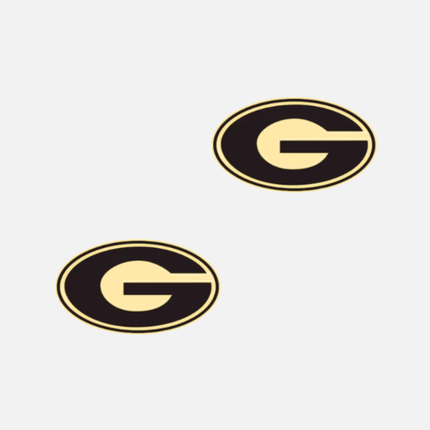 Georgia Bulldogs Paris Stud Earrings Set