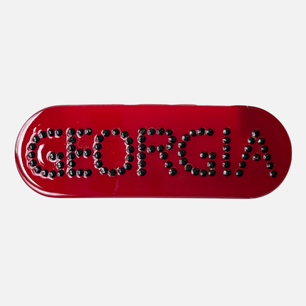 Georgia Bulldogs Kalliope Rhinestone Barrette