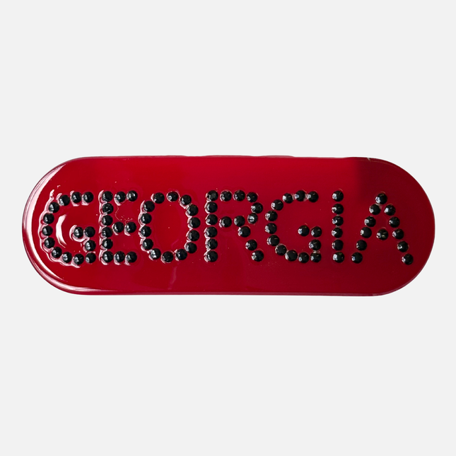 Georgia Bulldogs Kalliope Rhinestone Barrette