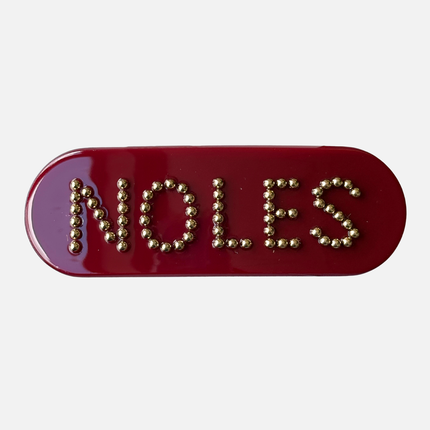 Florida State Seminoles Kalliope Rhinestone Barrette