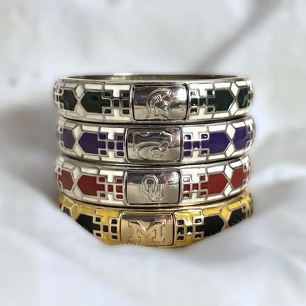 Michigan Wolverines Mosaic Bangle