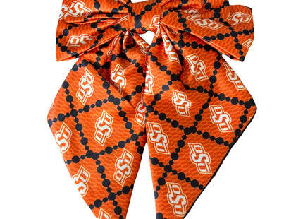 Oklahoma State Cowboys Fields Cape Cod Hair Bow