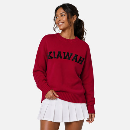 Kiawah Jennifer Heathered Cotton Sweater
