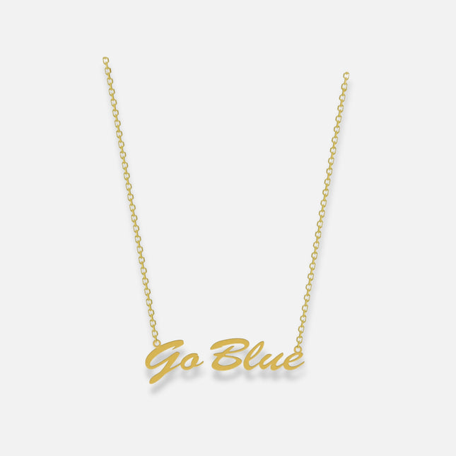 Michigan Wolverines Brielle/Team Necklace