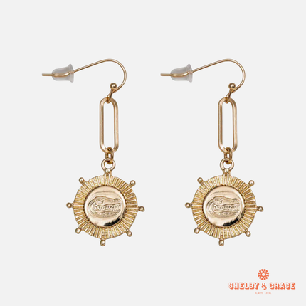 Florida Gators Pixel Earrings