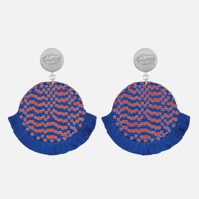 Florida Gators Hand Beaded Remi Earrings