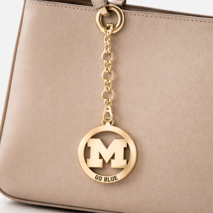 Michigan Wolverines Handbag Charm Set