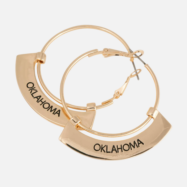 Oklahoma Sooners Weller Earrings