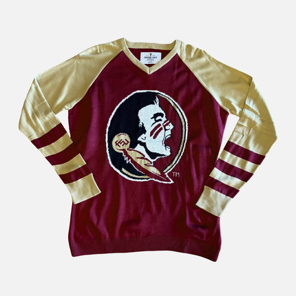 Florida State Seminoles V-Neck Logo Sweater