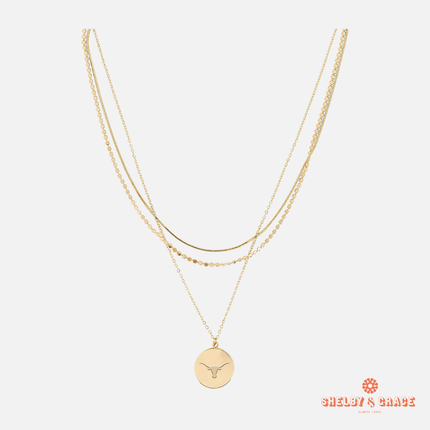Texas Longhorns Grizzy Necklace