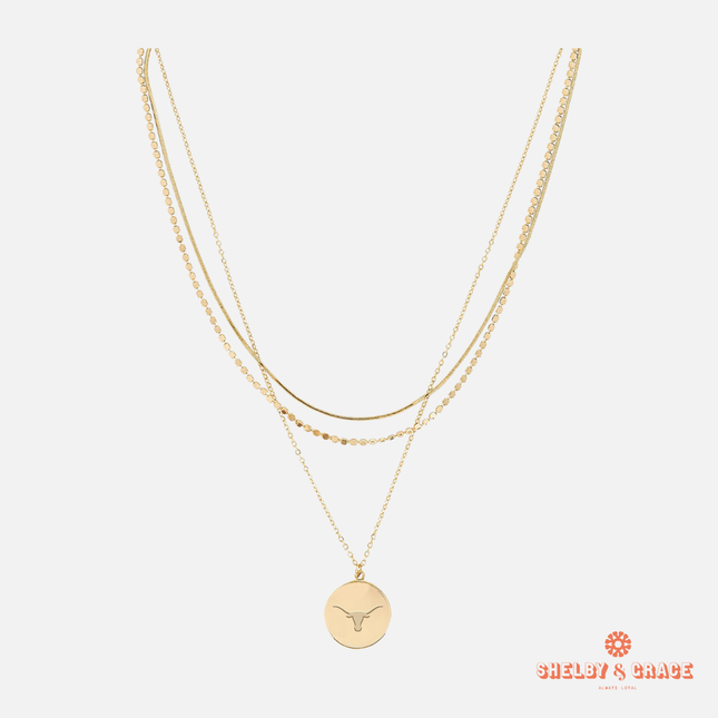 Texas Longhorns Grizzy Necklace