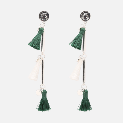 Michigan State Spartans Melody Tassel Earrings