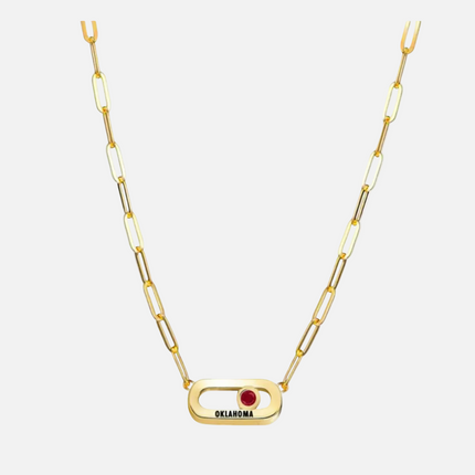 Oklahoma Sooners Winterberry Necklace