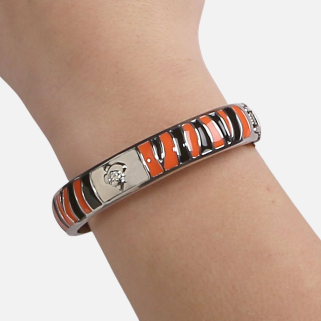 Oklahoma State Cowboys Animal Bangle Silver Plated