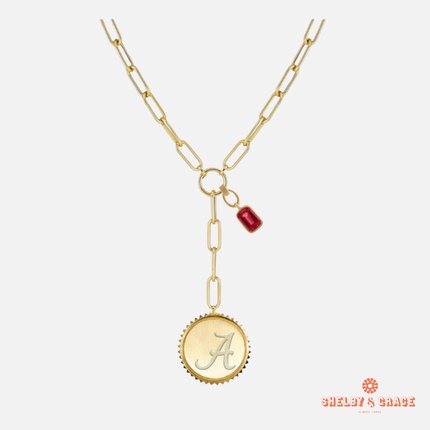 Alabama Crimson Tide Sedum Necklace