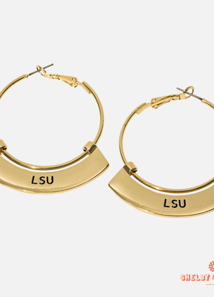 LSU Tigers Weller Earrings