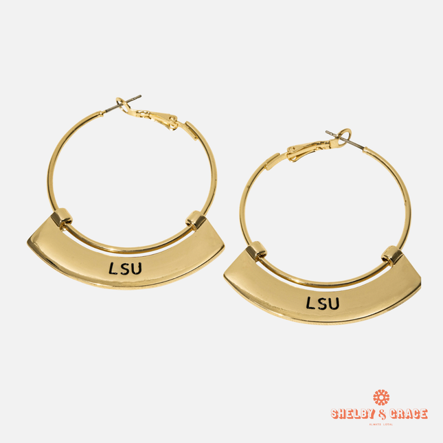 LSU Tigers Weller Earrings