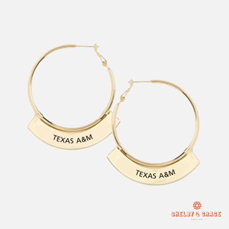 Texas A&M Aggies Weller Earrings