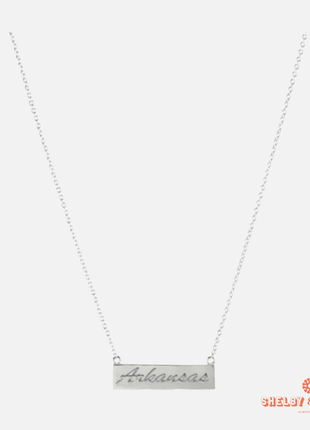 Arkansas Razorbacks Valentina Necklace