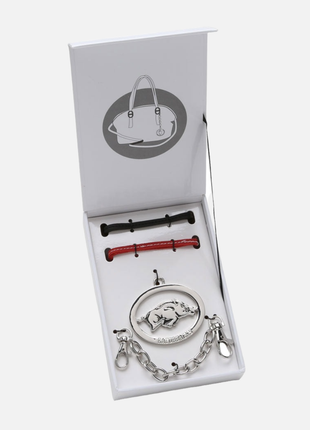 Arkansas Razorbacks Handbag Charm Set