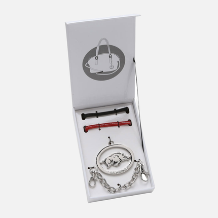 Arkansas Razorbacks Handbag Charm Set