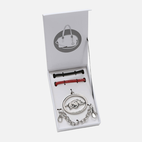 Arkansas Razorbacks Handbag Charm Set