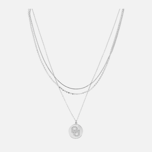 Oklahoma Sooners Grizzy Necklace