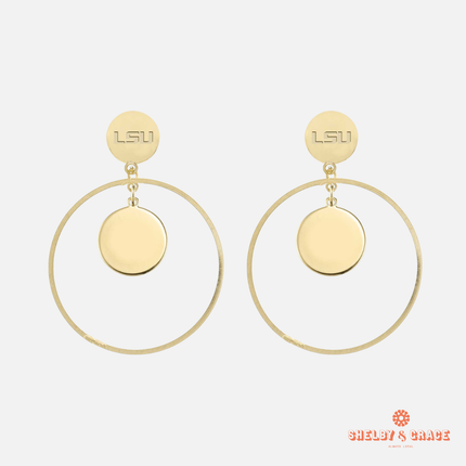 LSU Tigers Tibby Earrings
