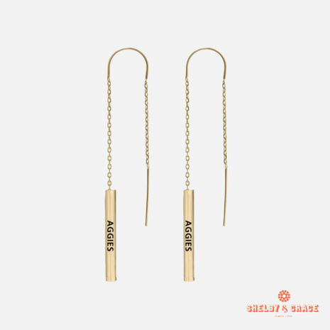 Texas A&M Aggies Speck Earrings