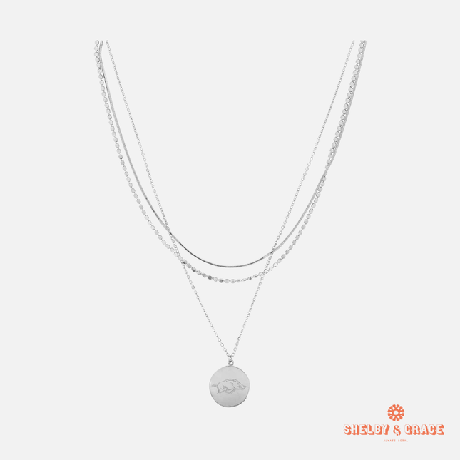 Arkansas Razorbacks Grizzy Necklace