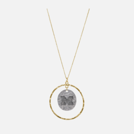 Michigan Wolverines Isabella Necklace